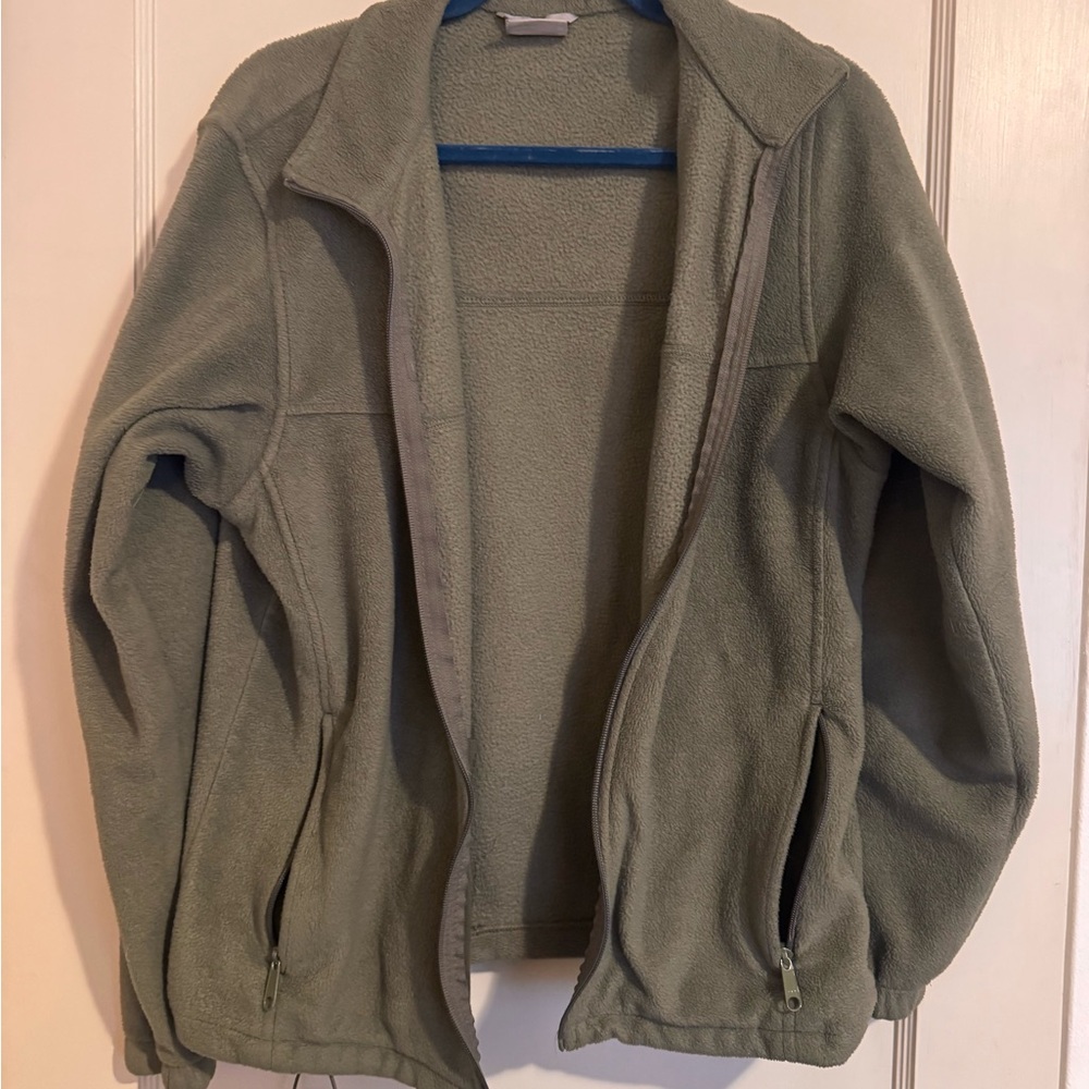 Columbia Green Fleece Jacket